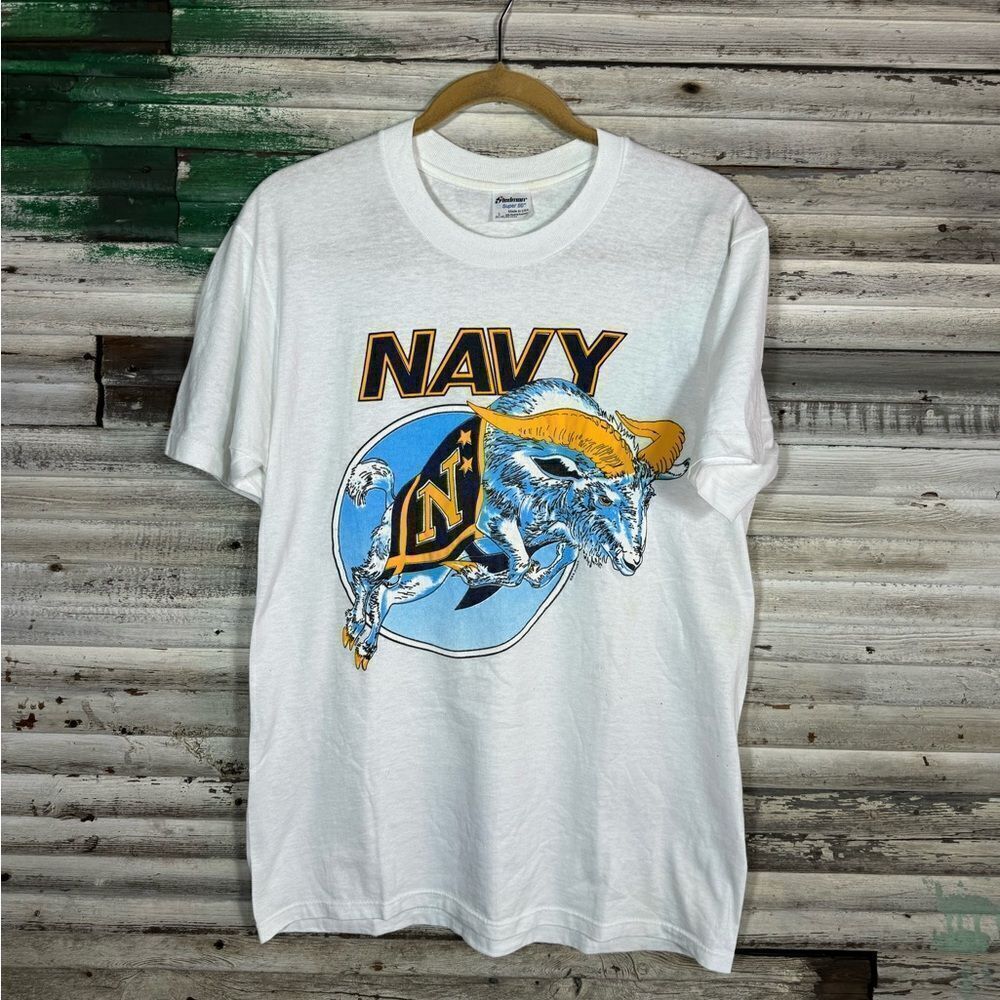 Vintage 1980s Navy Midshipmen Shirt